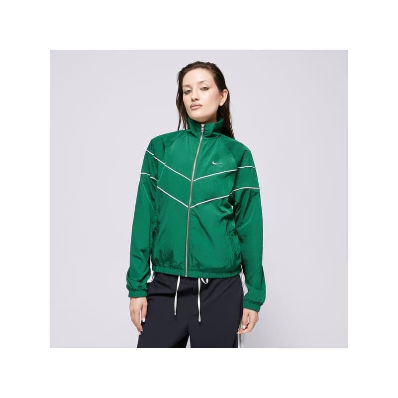 Nike W Nsw Nk Wr Wvn Uv Fz Jkt Zelená EUR XS