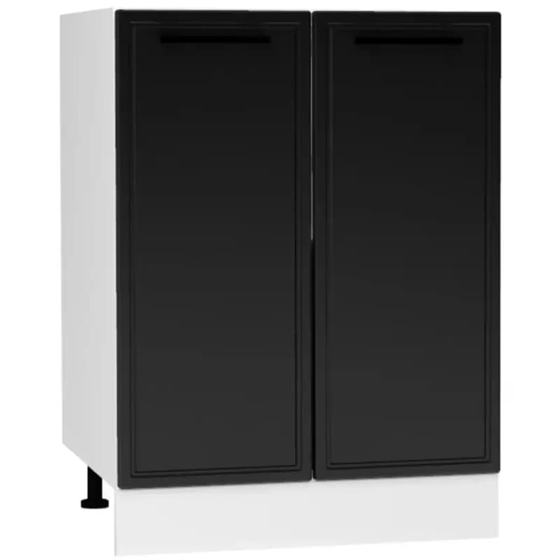 Kuchynská skrinka Emily D60PC PL čierny hrášok 1
