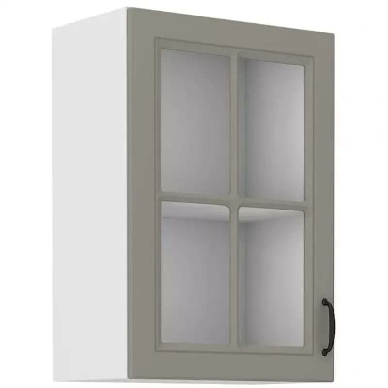 Kuchynská skrinka Stilo claygrey/biely 40gs/72 1f 1