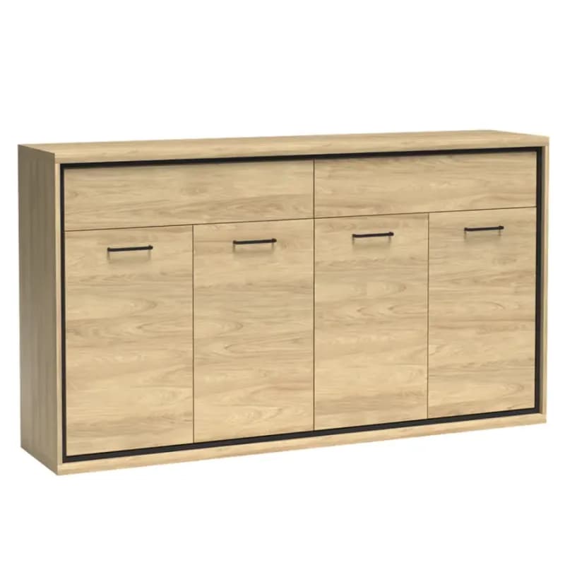 Komoda M8 Mediolan Natural Hikora 1