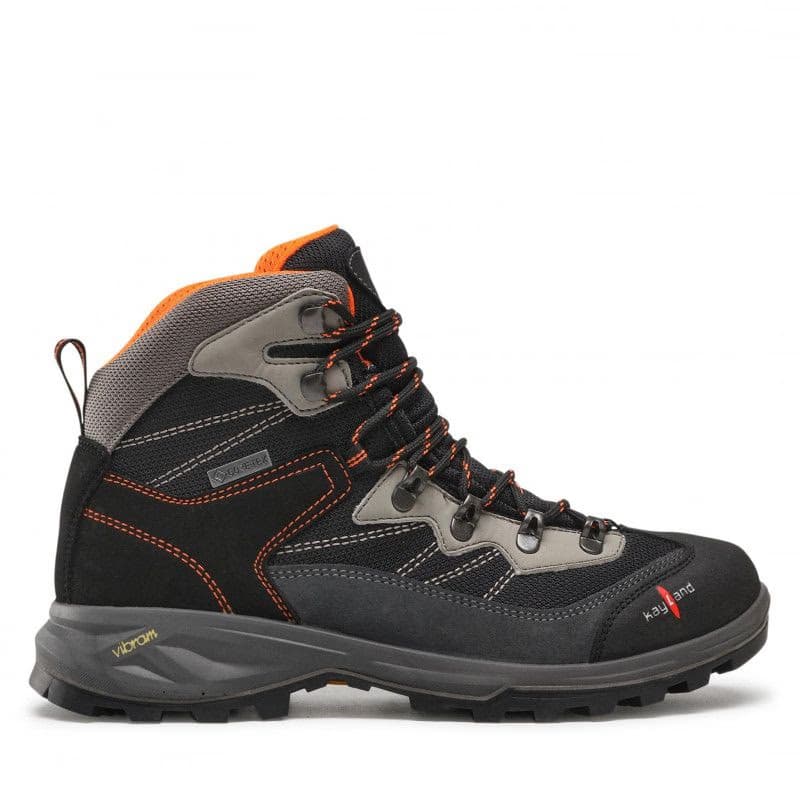 Pánska vysoká turistická obuv KAYLAND Taiga Evo Gtx, Black Orange 2