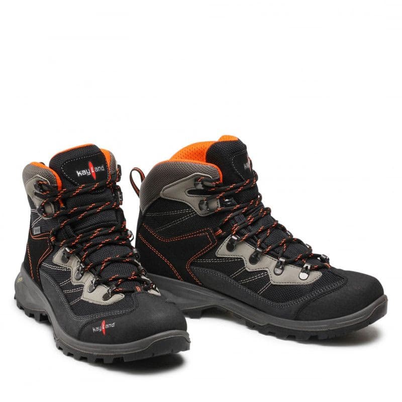 Pánska vysoká turistická obuv KAYLAND Taiga Evo Gtx, Black Orange 3