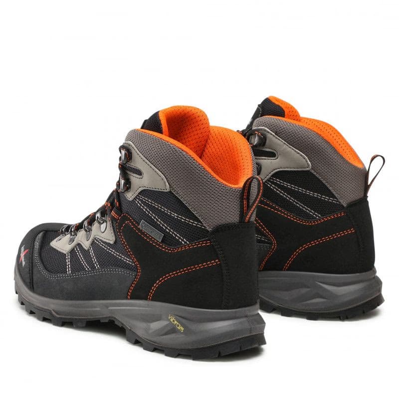 Pánska vysoká turistická obuv KAYLAND Taiga Evo Gtx, Black Orange 4