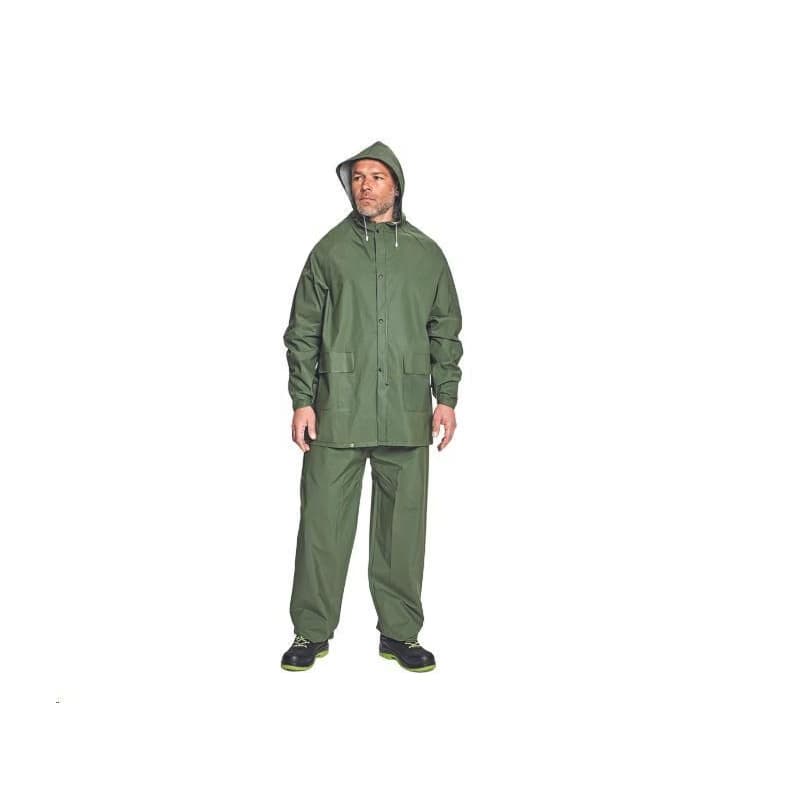 HYDRA oblek do dažďa PVC zelená 3XL 2