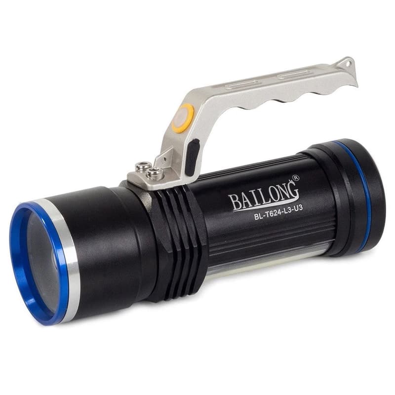 USB Svietidlo Bailong BL-T624 LED typu ZOOM CREE XM-L T6 1