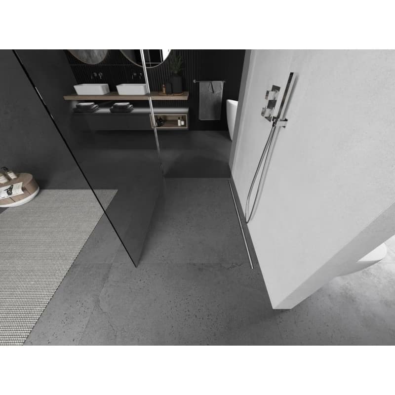 MEXEN/S - Kioto Sprchová zástena WALK-IN 100 x 80, transparent, chróm 800-100-212-01-00-080 3