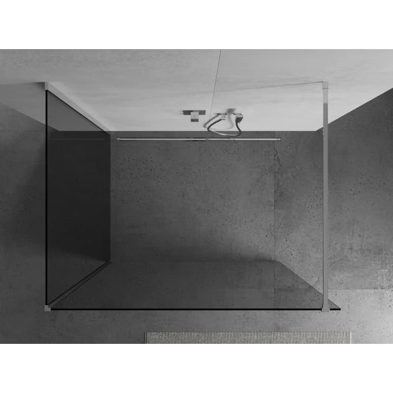MEXEN/S - Kioto Sprchová zástena WALK-IN 100 x 80, transparent, chróm 800-100-212-01-00-080 4