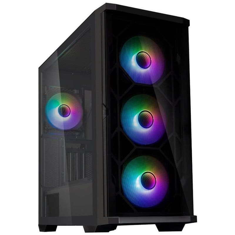 Zalman skriňa Z10 Duo / ATX / 4x120 mm ARGB fan / 2xUSB 3.0 / USB-C / tvrdené sklo 1