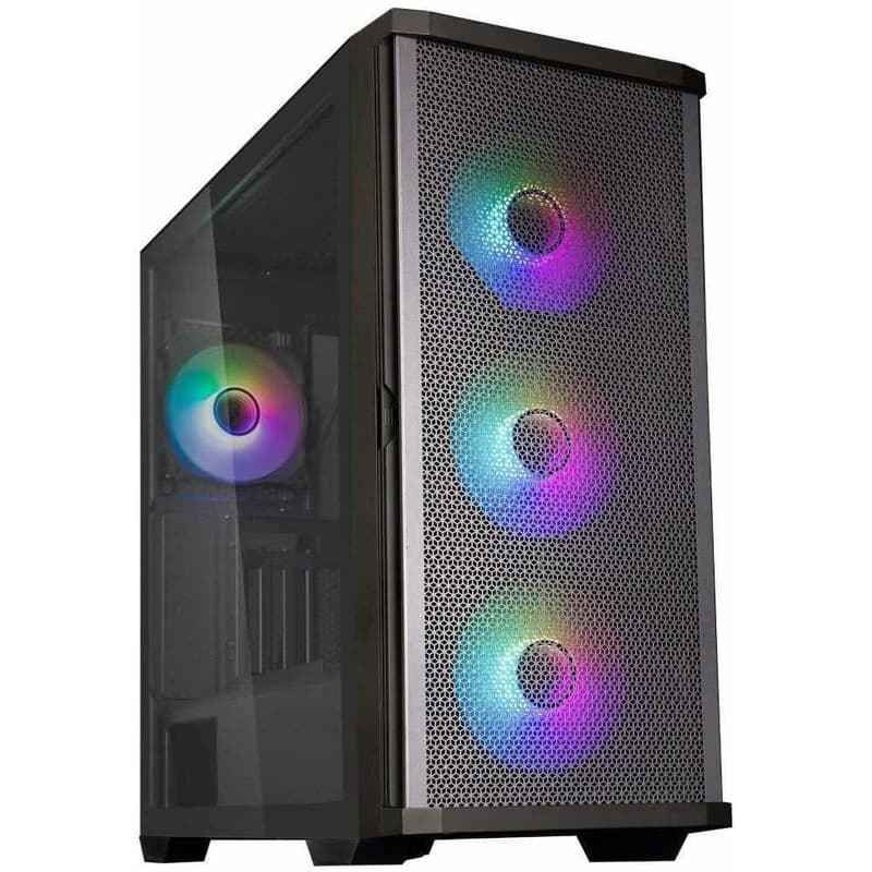 Zalman skriňa Z10 Duo / ATX / 4x120 mm ARGB fan / 2xUSB 3.0 / USB-C / tvrdené sklo 2