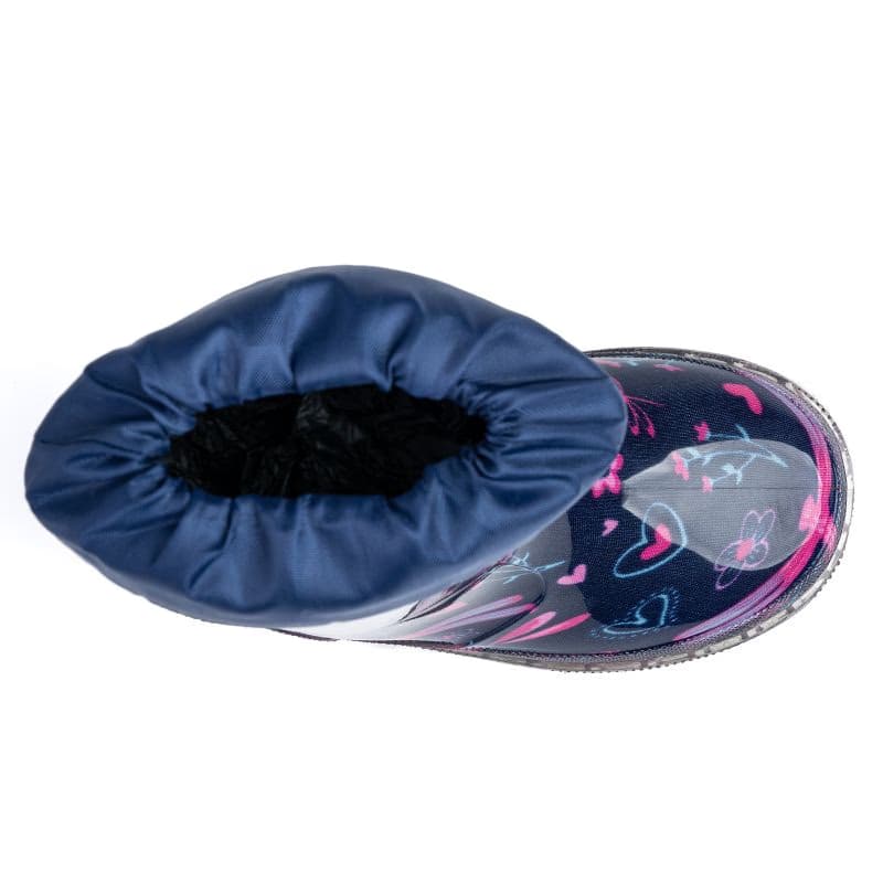 Dievčenské gumáky WOJTYLKO Dunhilly navy 3