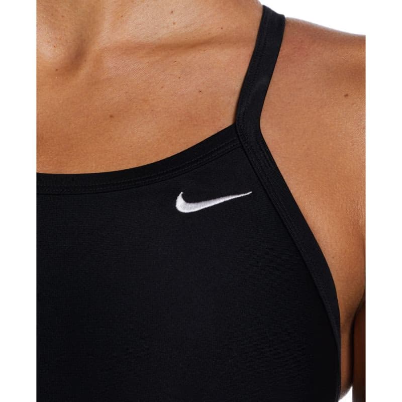 Dámske plavecké jednodielne plavky NIKE SWIM SOLID BLACK-BLACK 4