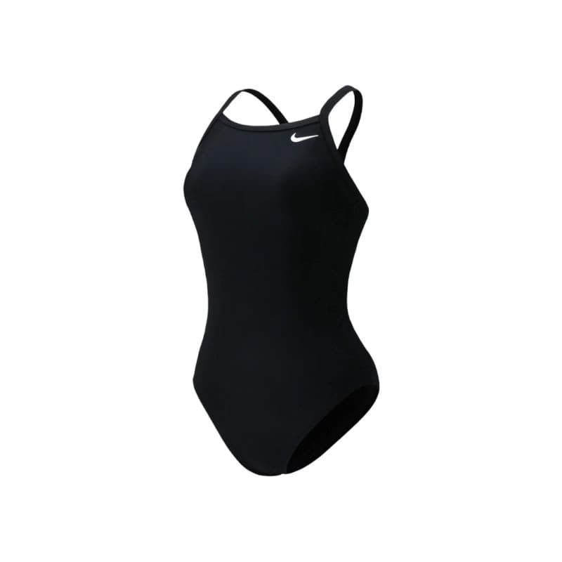 Dámske plavecké jednodielne plavky NIKE SWIM SOLID BLACK-BLACK 5
