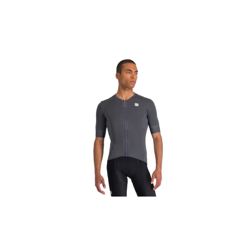 Pánsky cyklistický dres s krátkym rukávom SPORTFUL Monocrom jersey, anthracite