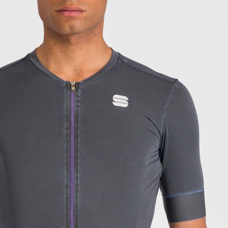 Pánsky cyklistický dres s krátkym rukávom SPORTFUL Monocrom jersey, anthracite 4