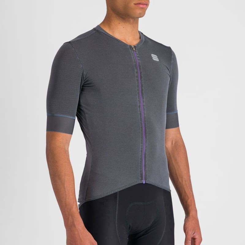 Pánsky cyklistický dres s krátkym rukávom SPORTFUL Monocrom jersey, anthracite 5