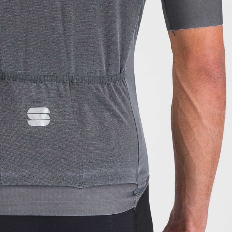 Pánsky cyklistický dres s krátkym rukávom SPORTFUL Monocrom jersey, anthracite 6