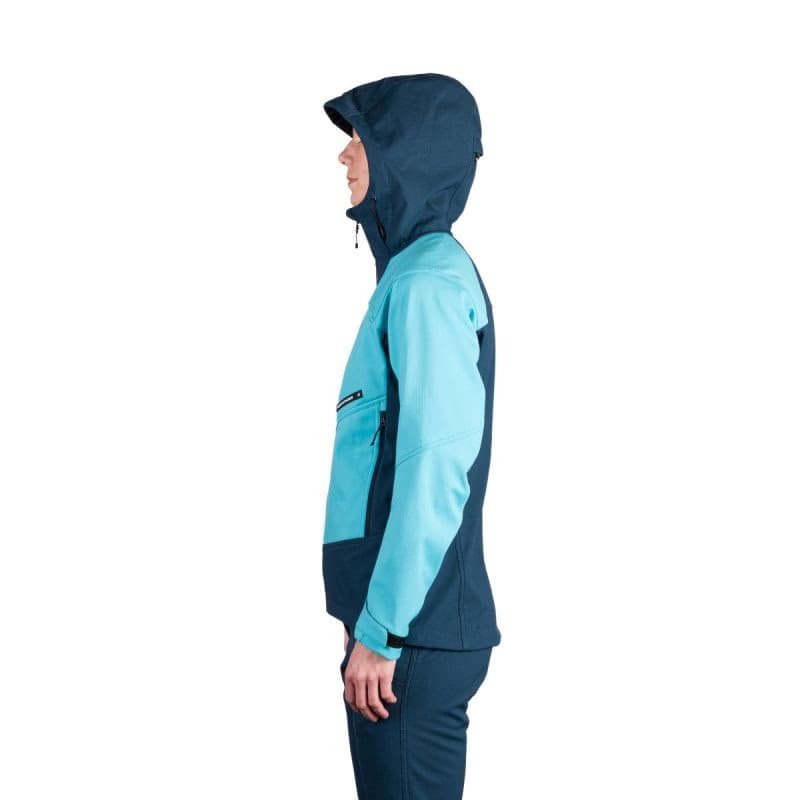 Dámska turistická softshellová bunda NORTHFINDER CHANDRA-387blueblue 3