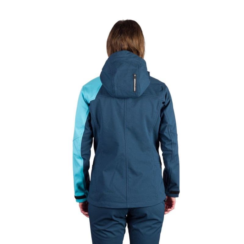 Dámska turistická softshellová bunda NORTHFINDER CHANDRA-387blueblue 4