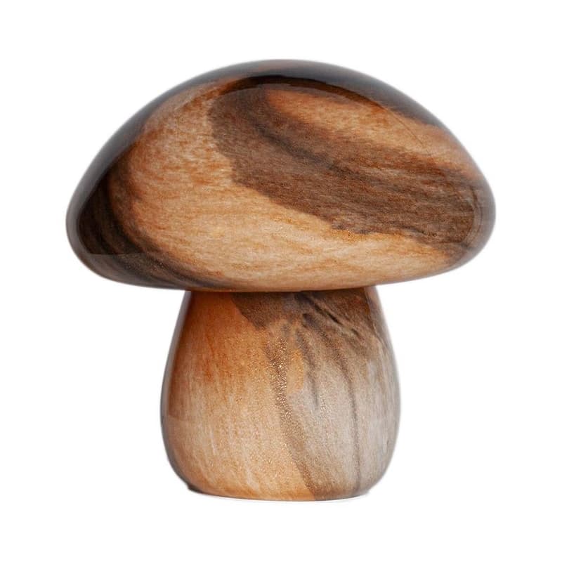 ByRydens 4024540-5507 - Stolná lampa MIRA MUSHROOM 1xE27/8W/230V hnedá 4024540-5507