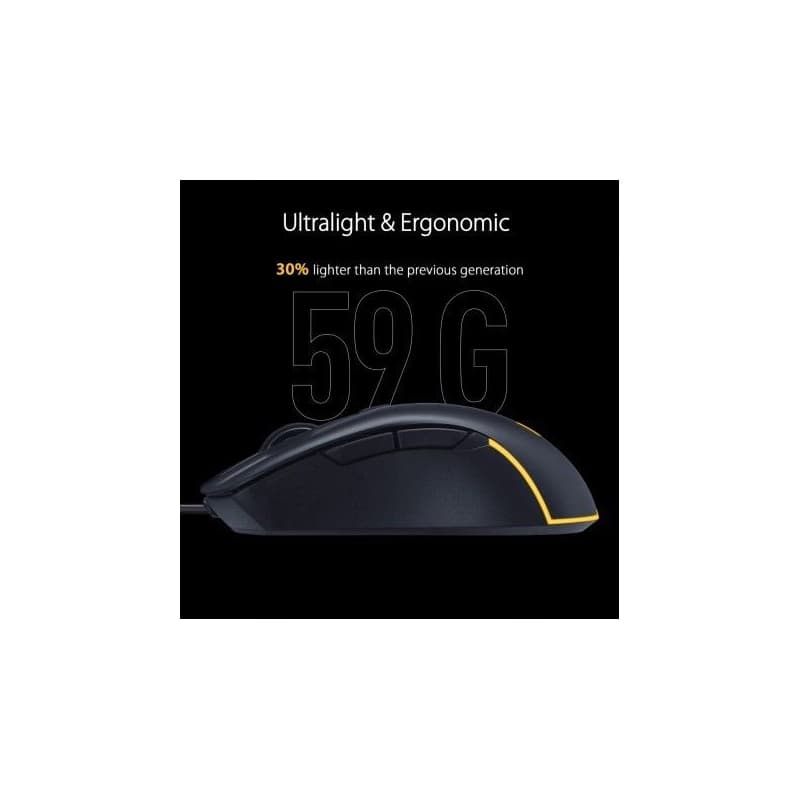 ASUS myš TUF GAMING M3 GEN II (P309), drôtová, čierna 6