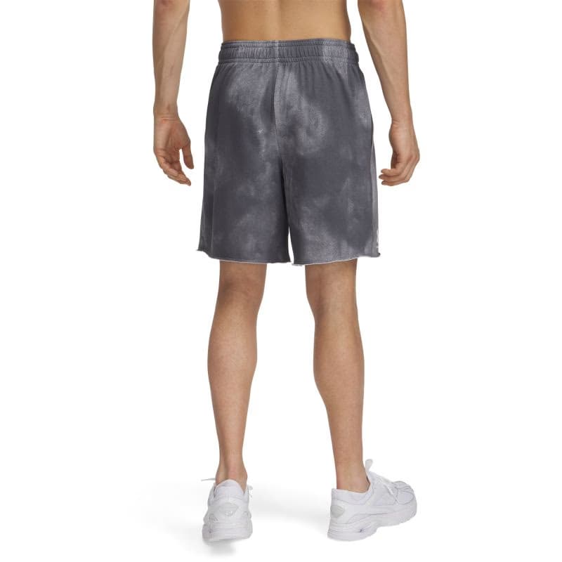 Pánske teplákové kraťasy UNDER ARMOUR UA Rival Terry AOP8inShortQ1-GRY 3