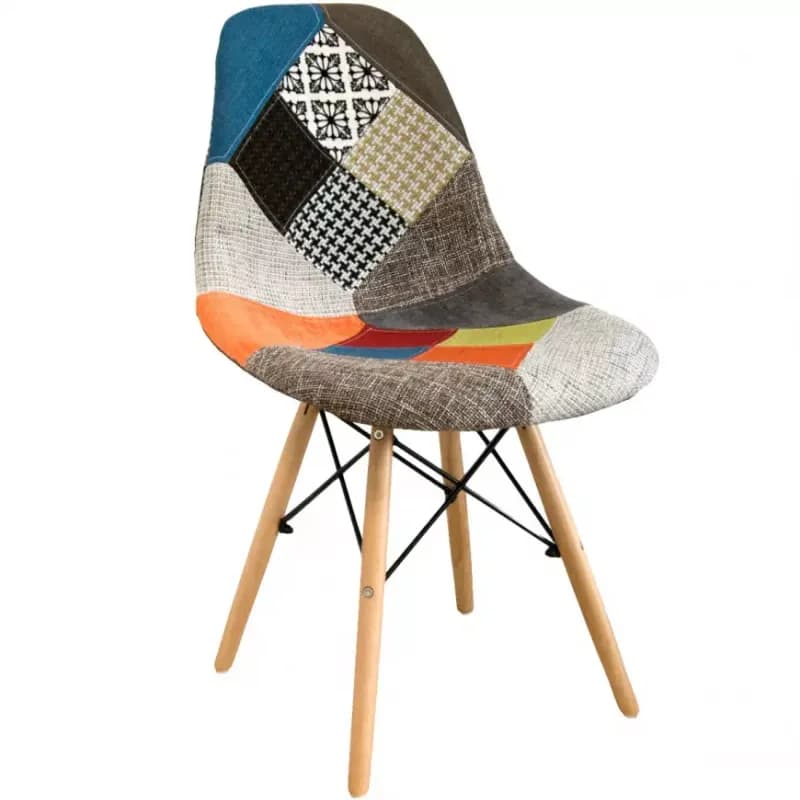 Stolička Palermo patchwork 1
