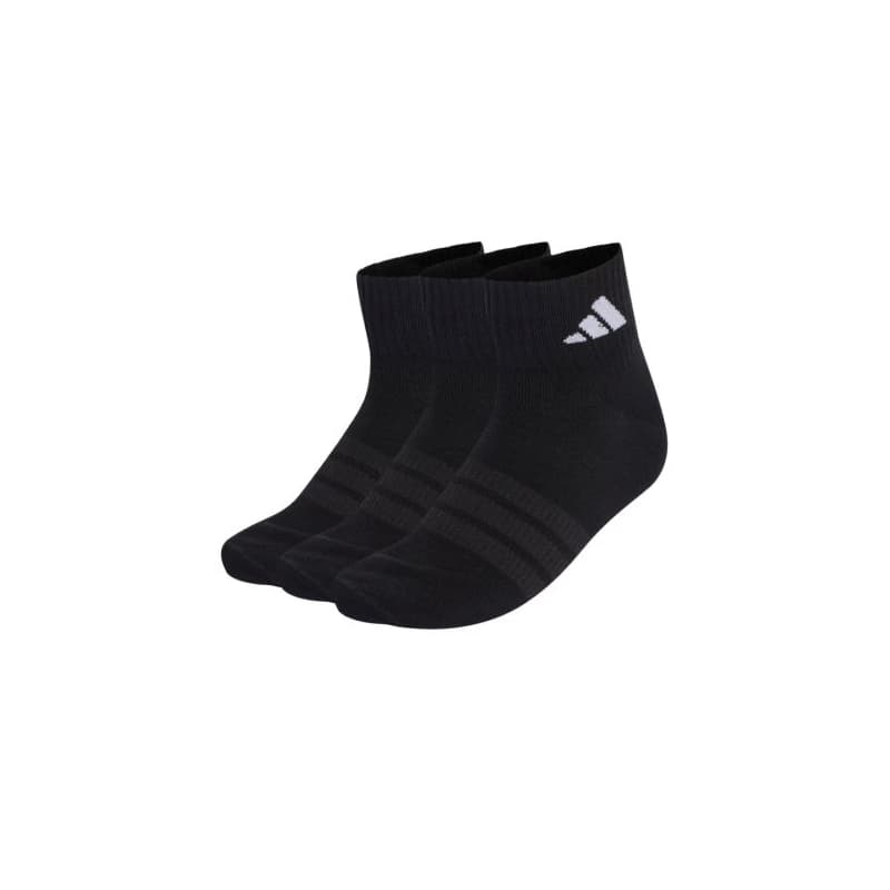 Ponožky ADIDAS 3PACK-T ESS ANK 3P BLACK BLACK WHITE 1
