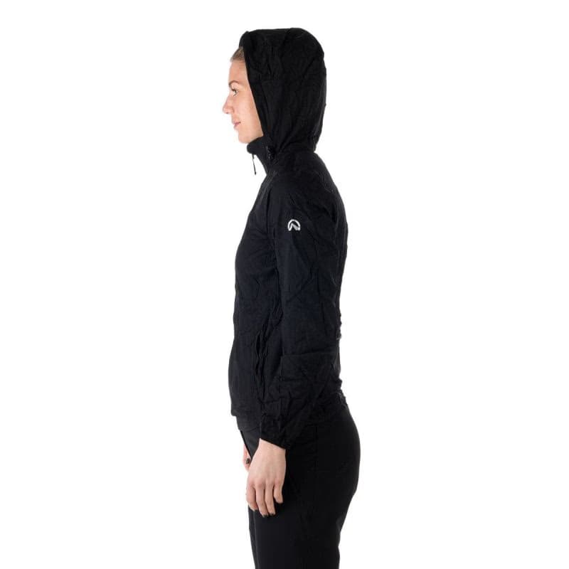 Dámska tréningová bunda s kapucňou NORTHFINDER NORTHKIT-BU-4268OR-black 3