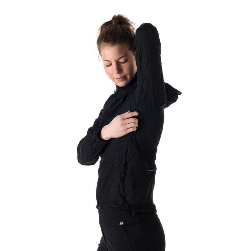 Dámska tréningová bunda s kapucňou NORTHFINDER NORTHKIT-BU-4268OR-black 6