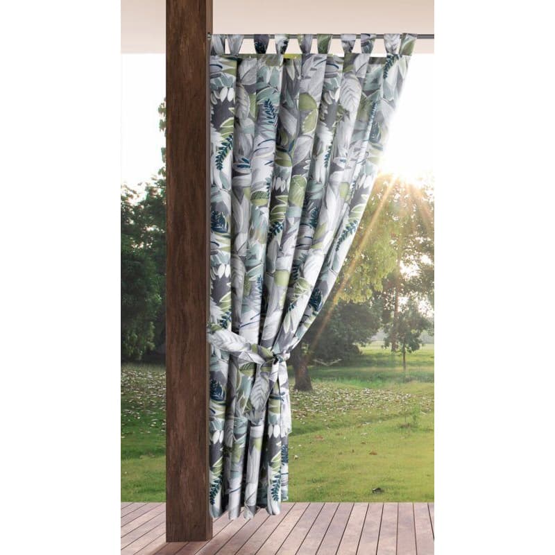 ArtFir Záves na terasu GARDEN 20 PU | zelená/sivá 155 x 240 cm 2