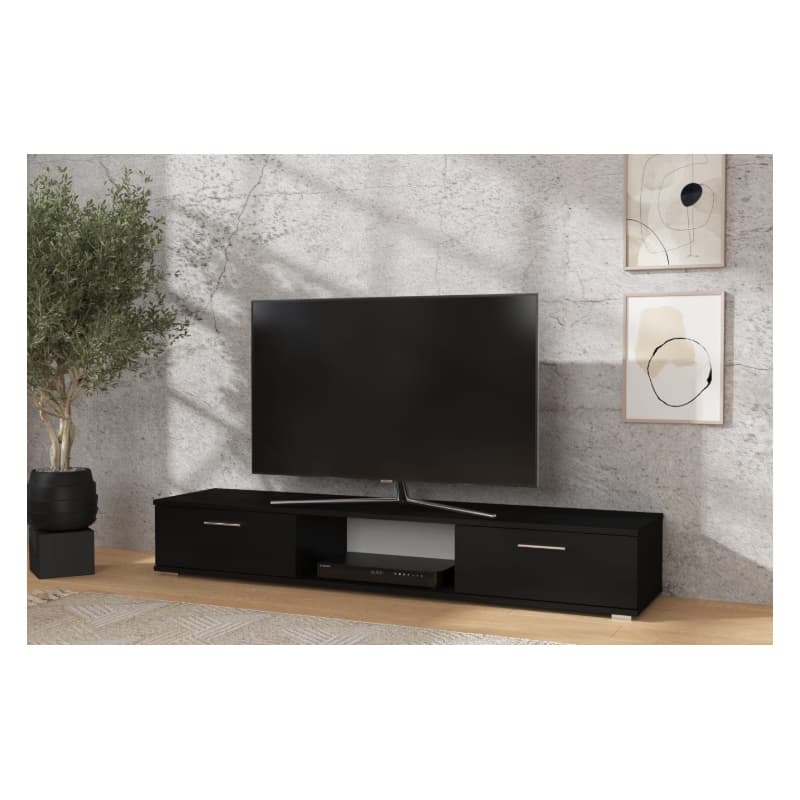 ArtAdrk TV stolík ARIDEA AR01 | čierny mat