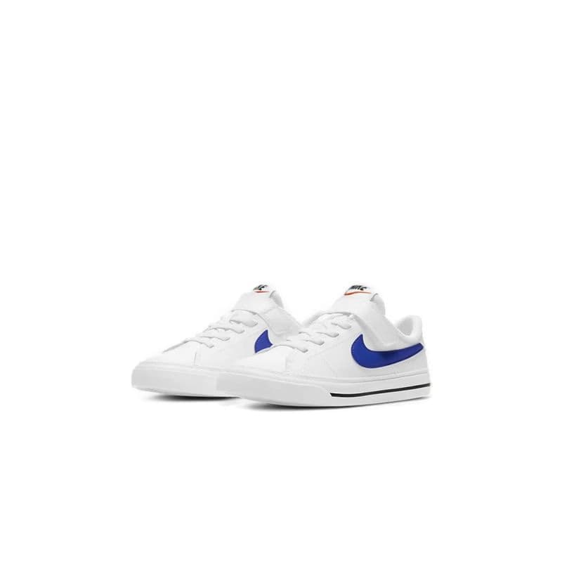 Chlapčenská vychádzková obuv NIKE Court Legacy white black game royal 5