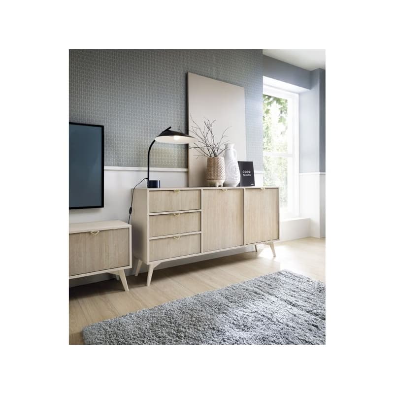 ArtPS Komoda TIMBER KSZ158 | béžová 2