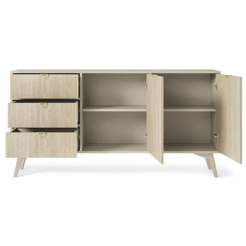 ArtPS Komoda TIMBER KSZ158 | béžová 5