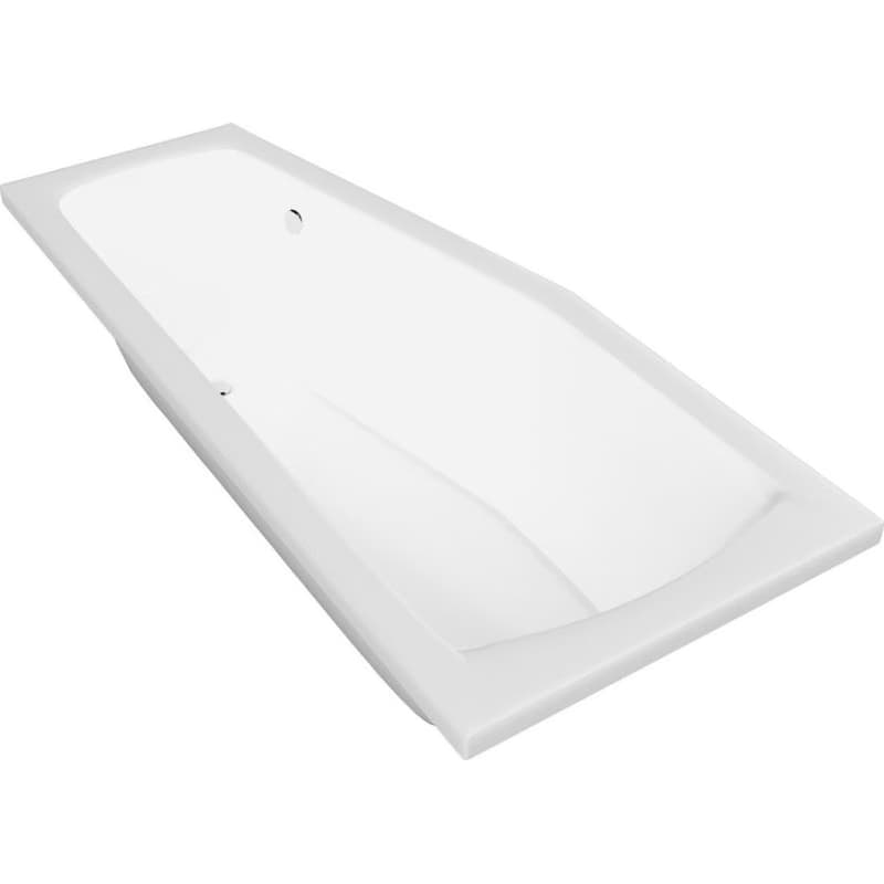 AQUALINE - OPAVA vaňa 160x70x44cm, ľavá, biela C1670 3