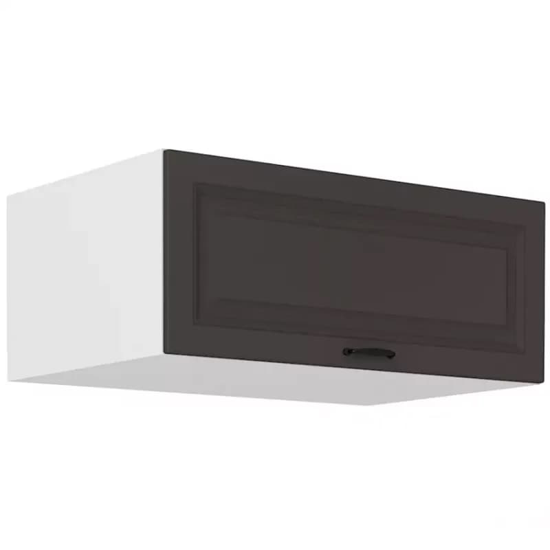 Kuchynská skrinka Stilo grafit matná/biela 80 Nagu-36 1F 1