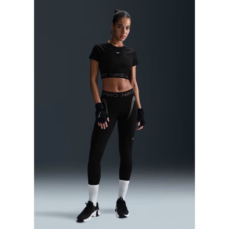 Dámske tréningové tričko s krátkym rukávom NIKE PRO W NP DF SS CROP TOP TT GX 4