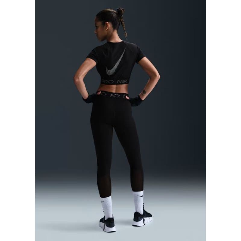 Dámske tréningové tričko s krátkym rukávom NIKE PRO W NP DF SS CROP TOP TT GX 5