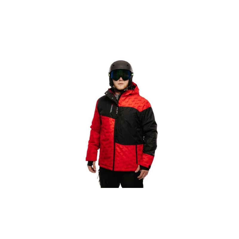 Pánska lyžiarska bunda AUTHORITY SJ-PYJAMAS red