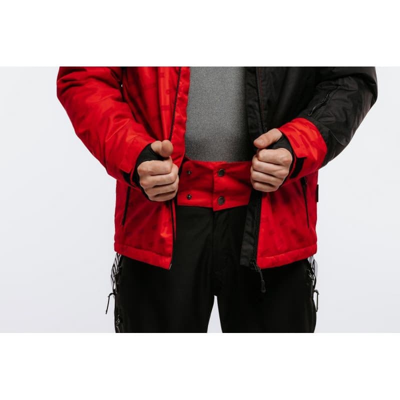 Pánska lyžiarska bunda AUTHORITY SJ-PYJAMAS red 5