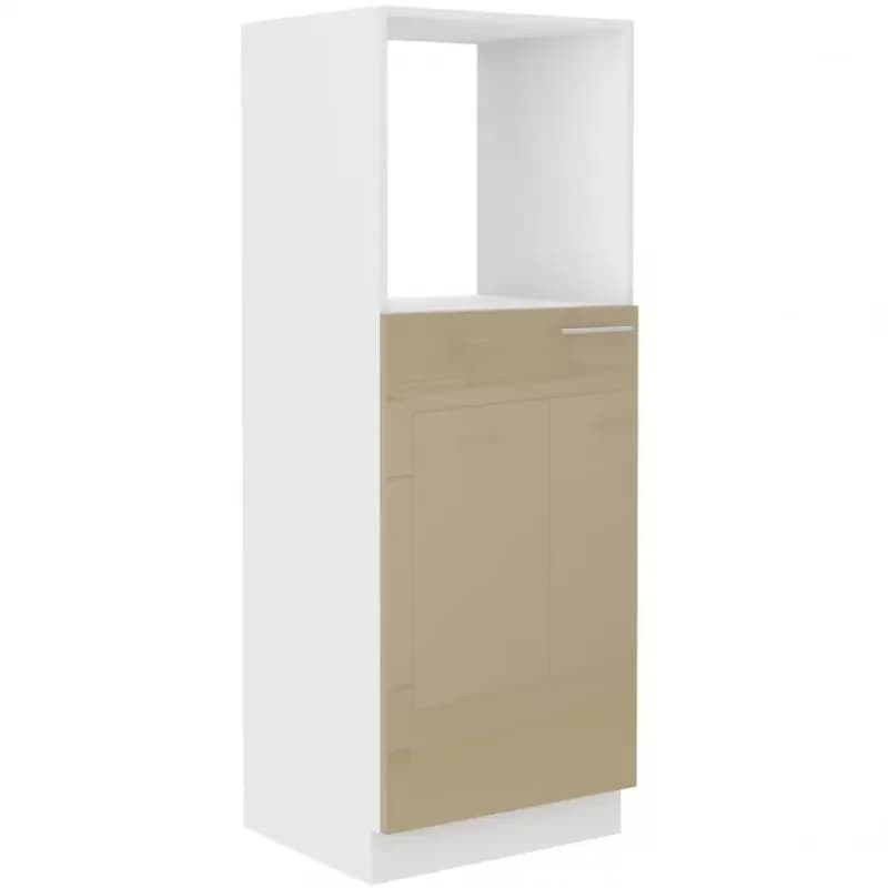 Kuchynská skrinka Lara 60dkpl-162 1f Bb Mdf Cappucino lesk 1