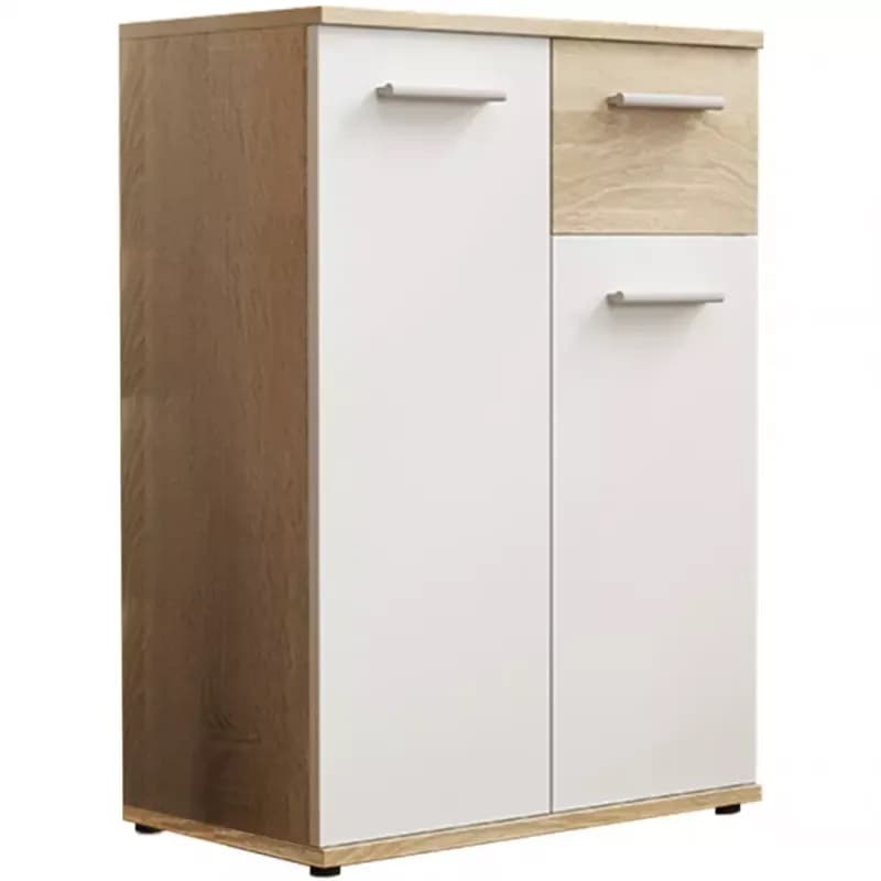 Komoda Jacky 1 Biely/Sonoma 1
