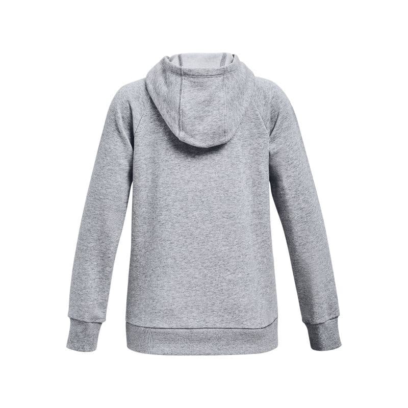 Dievčenská mikina s kapucňou UNDER ARMOUR Rival Logo Hoodie-GRY 035 2