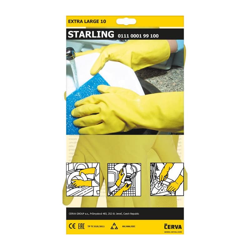 STARLING rukavice latexové - M 4