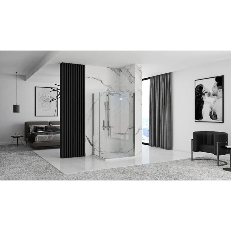 REA - Sprchová kabína Molier Chrome Double 100x100 KPL-K6374 5