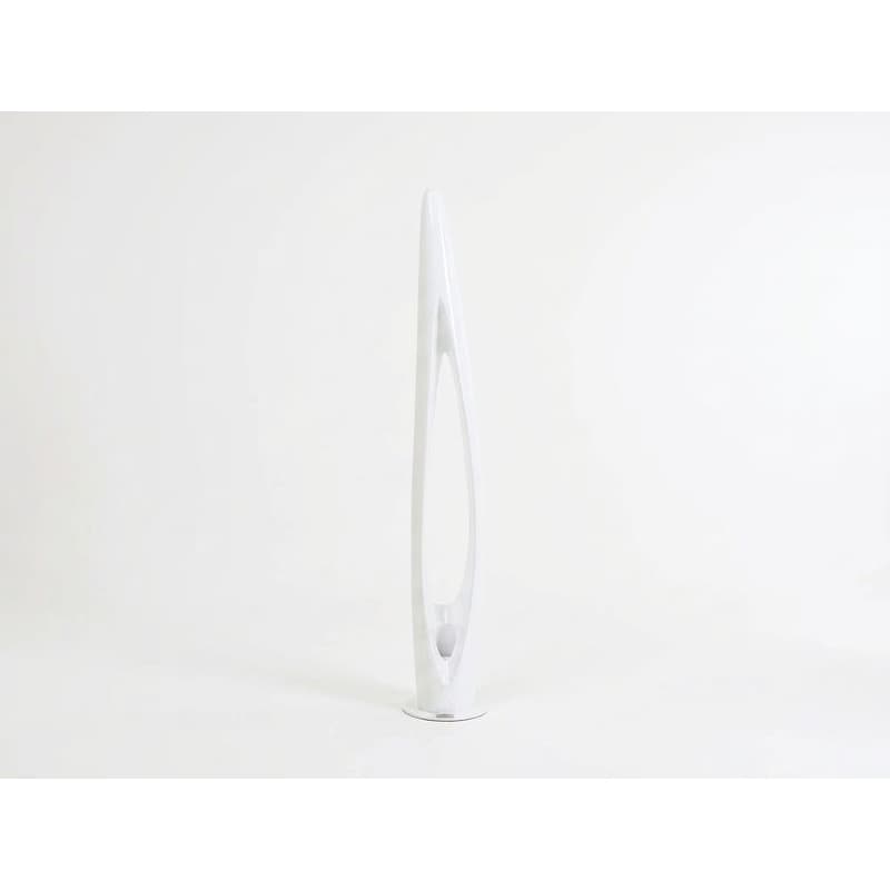 Stojacia lampa Flow Flame biela 132 cm 1