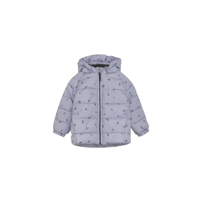 Dievčenská bunda COLOR KIDS Jacket - Quilt - AOP-741610.6053-Languid Lavender
