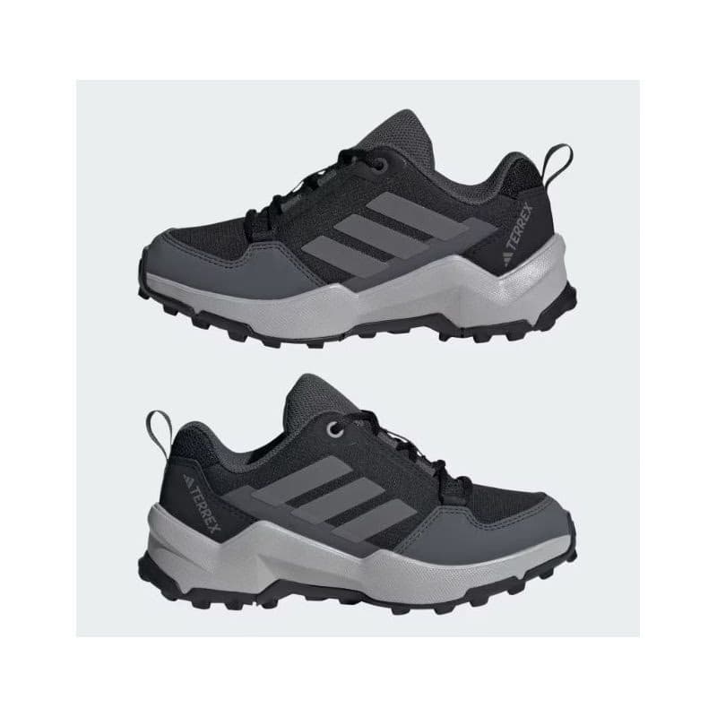 Juniorská nízka turistická obuv ADIDAS Terrex AX4R Jr core black grey four grey six 5