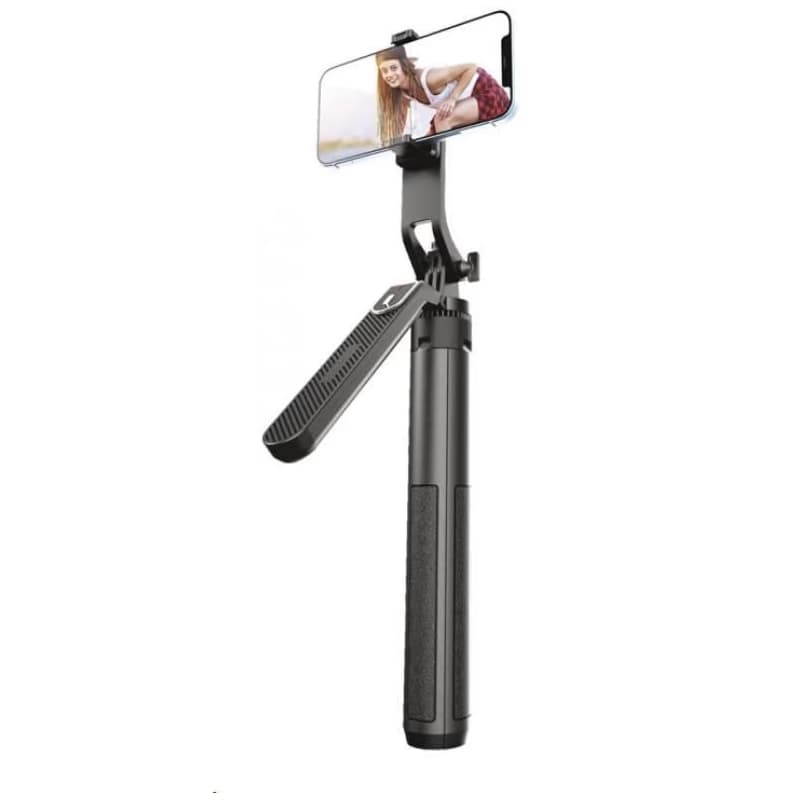 WG - Selfie tyč WG 7, Selfie tyč + tripod + teleskopický GoPro stojan, bluetooth, čierna 3