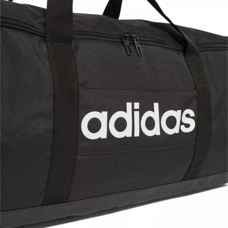 Cestovná taška ADIDAS LINEAR DUFFEL L BLACK BLACK WHITE 4